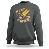Funny Skull Meteorite Sweatshirt Just A Little Meteor