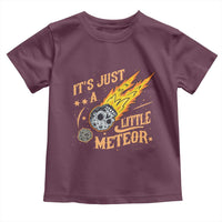 Funny Skull Meteorite Toddler T Shirt Just A Little Meteor