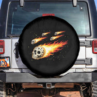 Skull Meteorite Spare Tire Cover Deep Space Asteroid Meteor Shower
