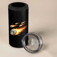 Skull Meteorite 4 in 1 Can Cooler Tumbler Deep Space Asteroid Meteor Shower