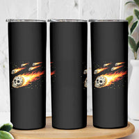 Skull Meteorite Skinny Tumbler Deep Space Asteroid Meteor Shower
