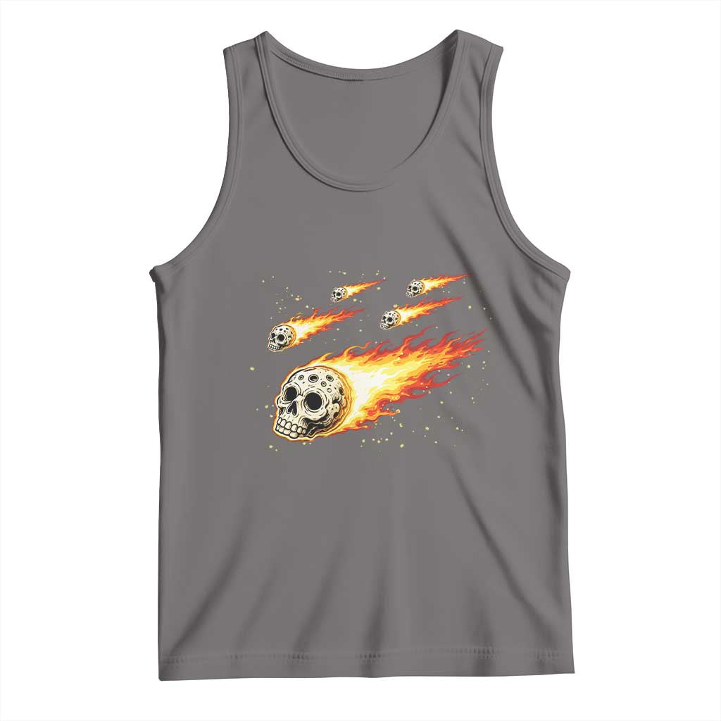 Skull Meteorite Tank Top Deep Space Asteroid Meteor Shower