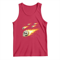 Skull Meteorite Tank Top Deep Space Asteroid Meteor Shower