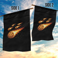 Cookie Meteor Shower Garden Flag Funny Space Dessert