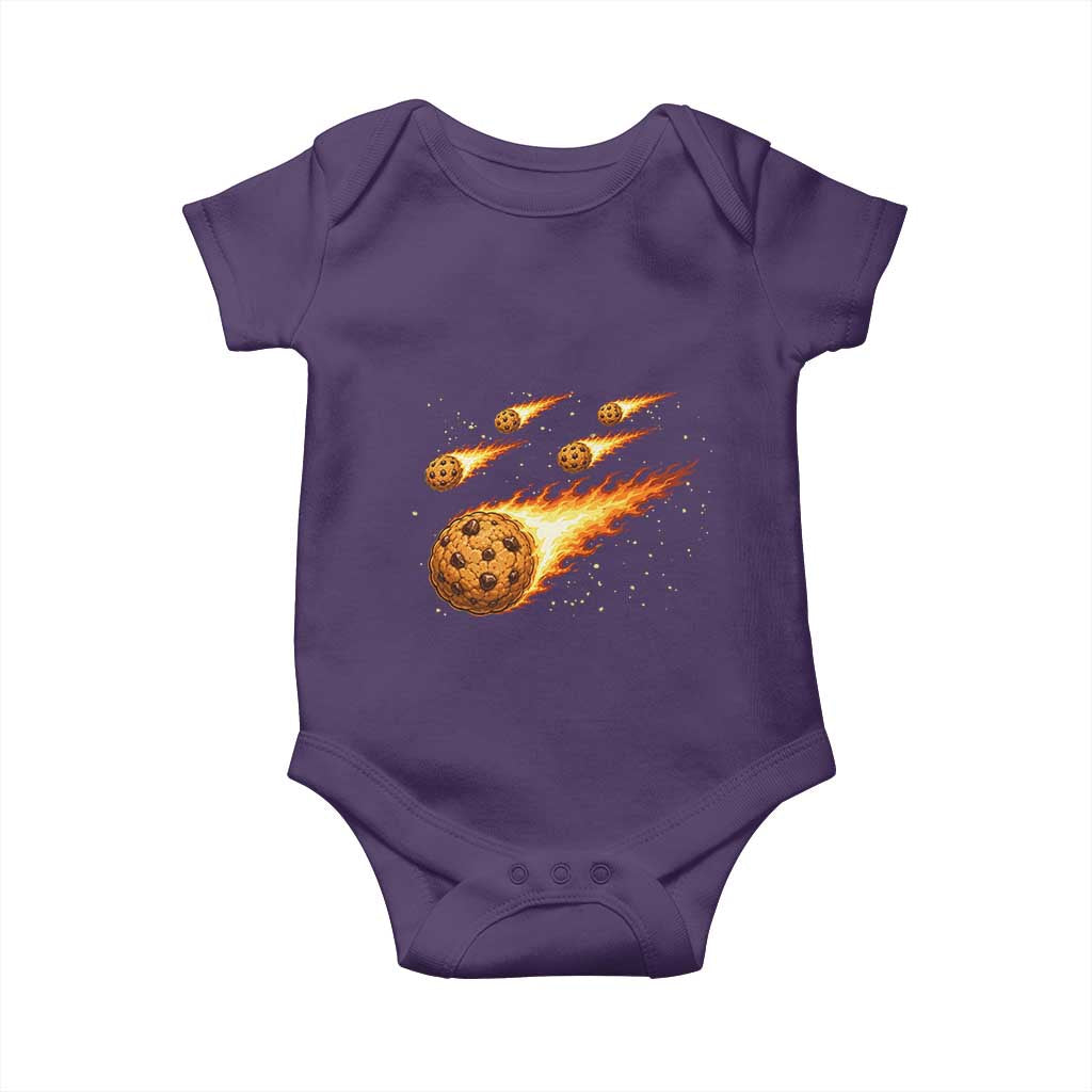 Cookie Meteor Shower Baby Onesie Funny Space Dessert