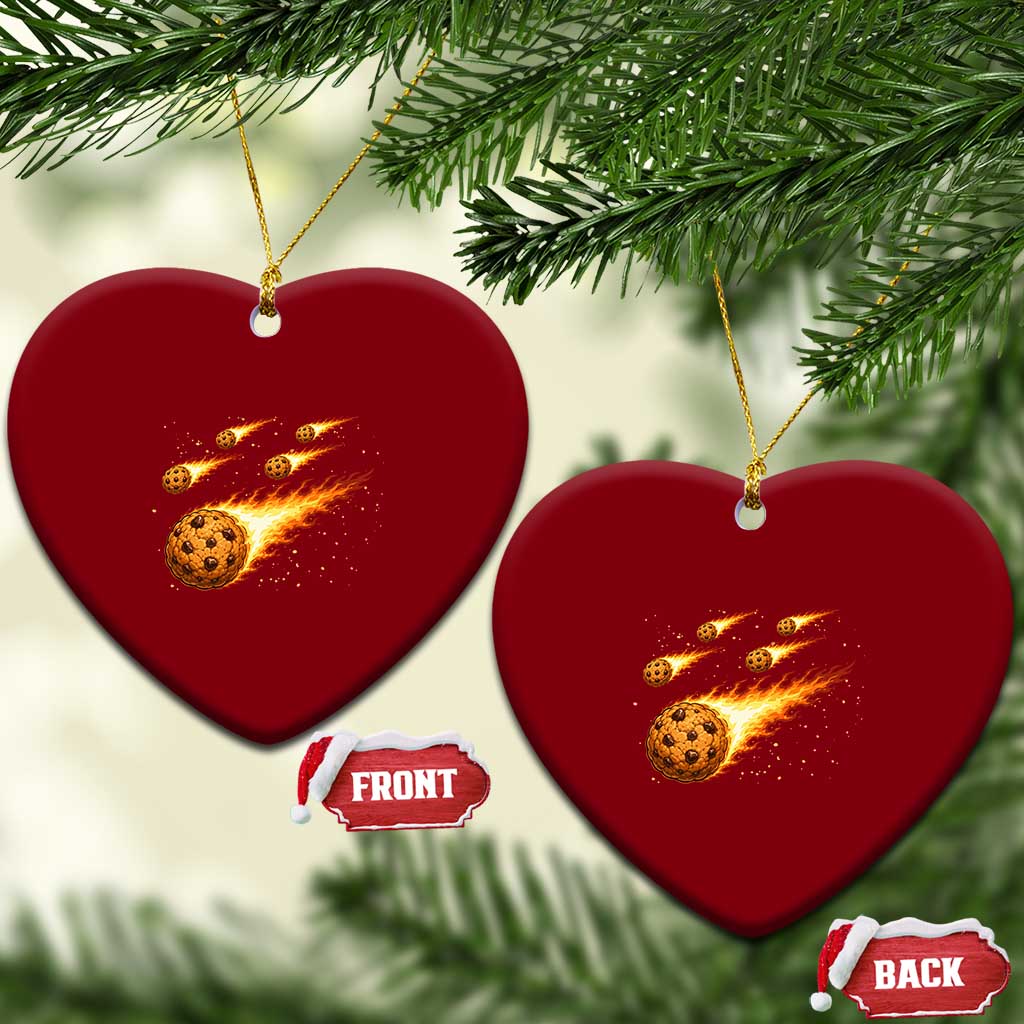 Cookie Meteor Shower Ceramic Ornament Funny Space Dessert