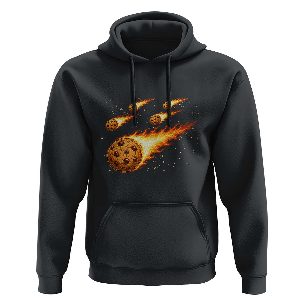 Cookie Meteor Shower Hoodie Funny Space Dessert