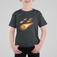 Cookie Meteor Shower T Shirt For Kid Funny Space Dessert