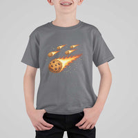 Cookie Meteor Shower T Shirt For Kid Funny Space Dessert