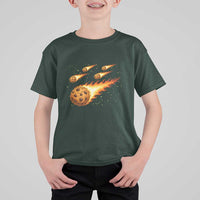 Cookie Meteor Shower T Shirt For Kid Funny Space Dessert