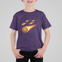Cookie Meteor Shower T Shirt For Kid Funny Space Dessert