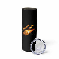 Cookie Meteor Shower Skinny Tumbler Funny Space Dessert