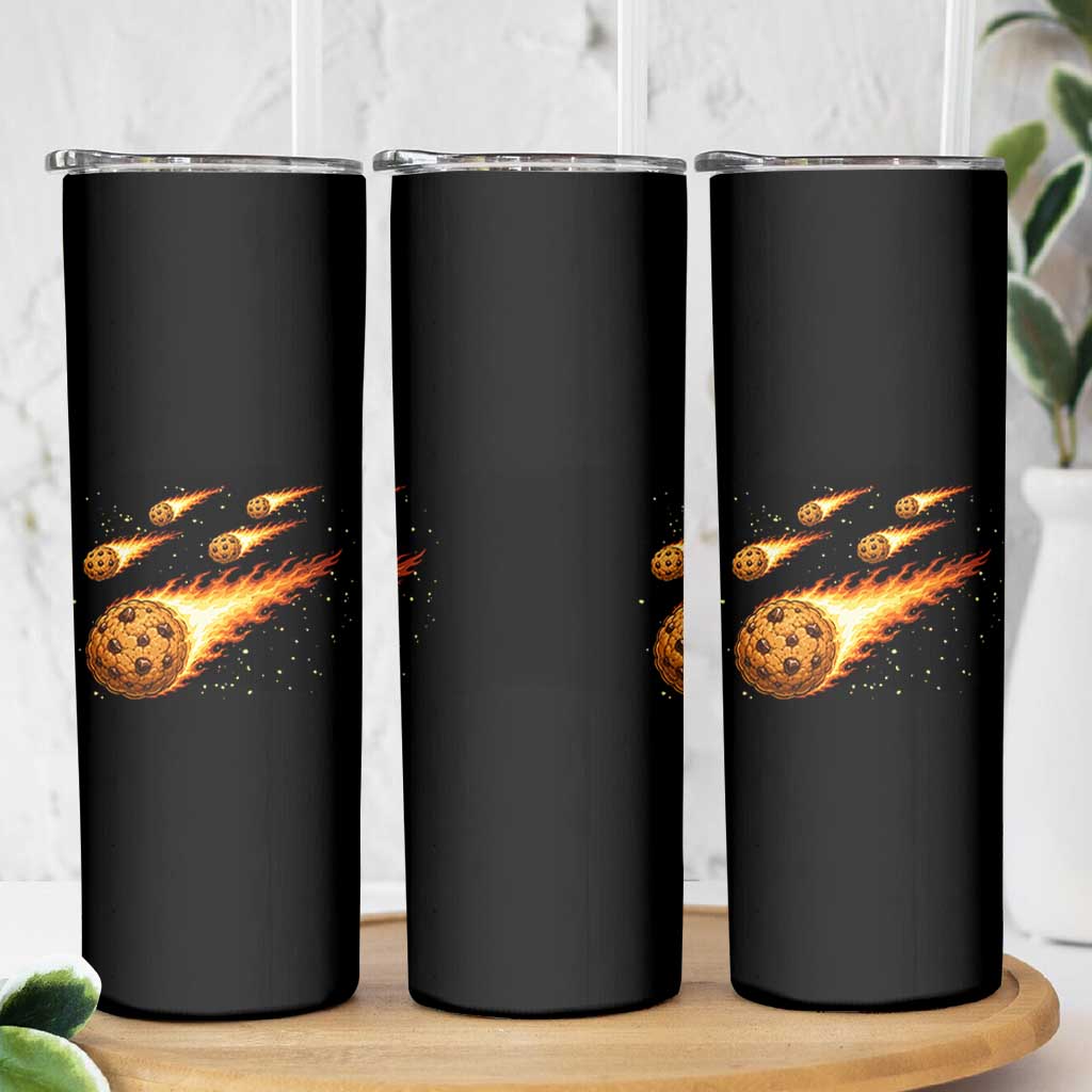 Cookie Meteor Shower Skinny Tumbler Funny Space Dessert
