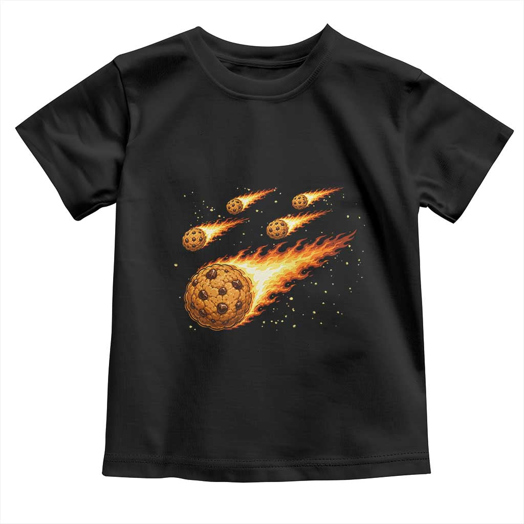 Cookie Meteor Shower Toddler T Shirt Funny Space Dessert