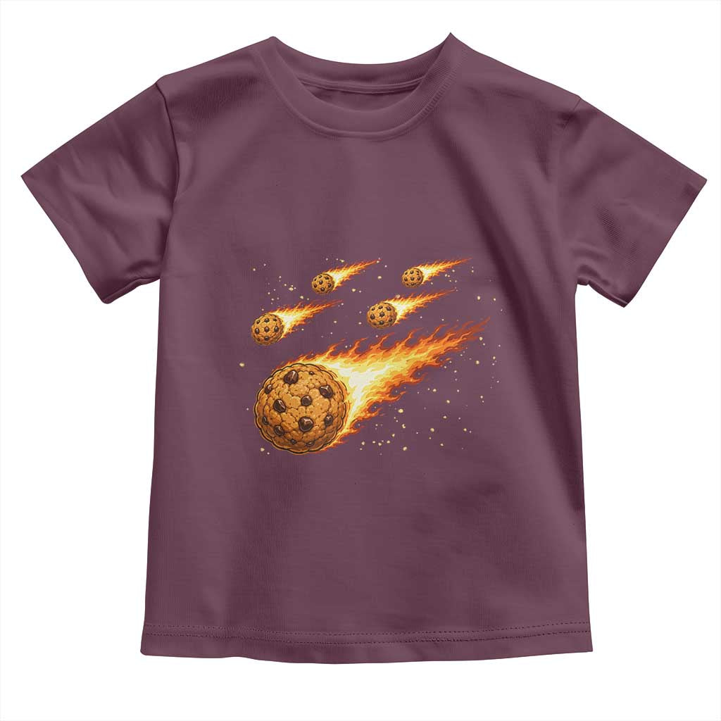 Cookie Meteor Shower Toddler T Shirt Funny Space Dessert