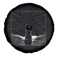 Meteor Shower Science Gift Spare Tire Cover Dog Watching Stars