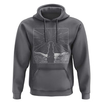 Meteor Shower Science Gift Hoodie Dog Watching Stars
