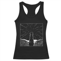 Meteor Shower Science Gift Racerback Tank Top Dog Watching Stars