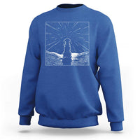 Meteor Shower Science Gift Sweatshirt Dog Watching Stars