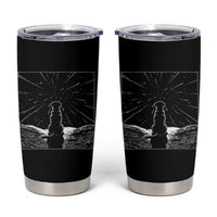 Meteor Shower Science Gift Tumbler Cup Dog Watching Stars