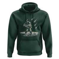 Funny Astronaut Smashing Meteors In Space Hoodie Astronomy Lover Gift