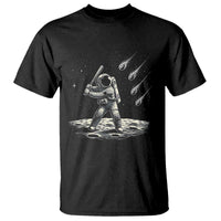 Funny Astronaut Smashing Meteors In Space T Shirt Astronomy Lover Gift