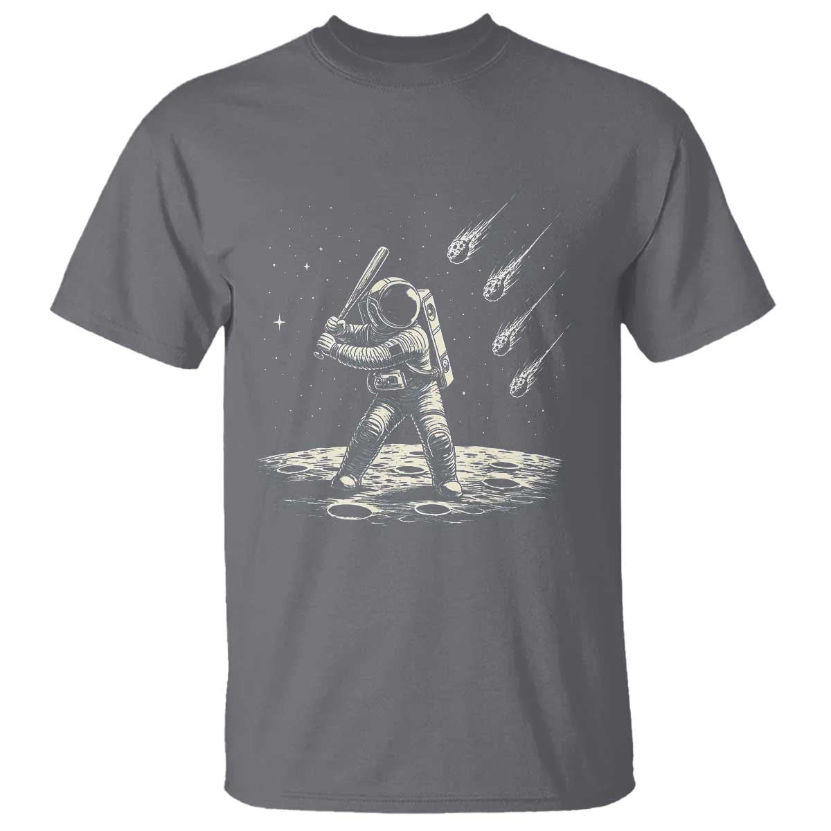 Funny Astronaut Smashing Meteors In Space T Shirt Astronomy Lover Gift