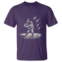 Funny Astronaut Smashing Meteors In Space T Shirt Astronomy Lover Gift