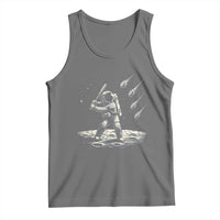 Funny Astronaut Smashing Meteors In Space Tank Top Astronomy Lover Gift