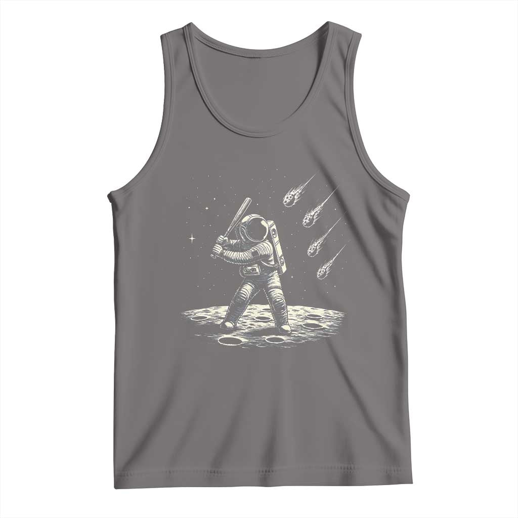 Funny Astronaut Smashing Meteors In Space Tank Top Astronomy Lover Gift