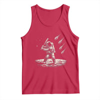 Funny Astronaut Smashing Meteors In Space Tank Top Astronomy Lover Gift