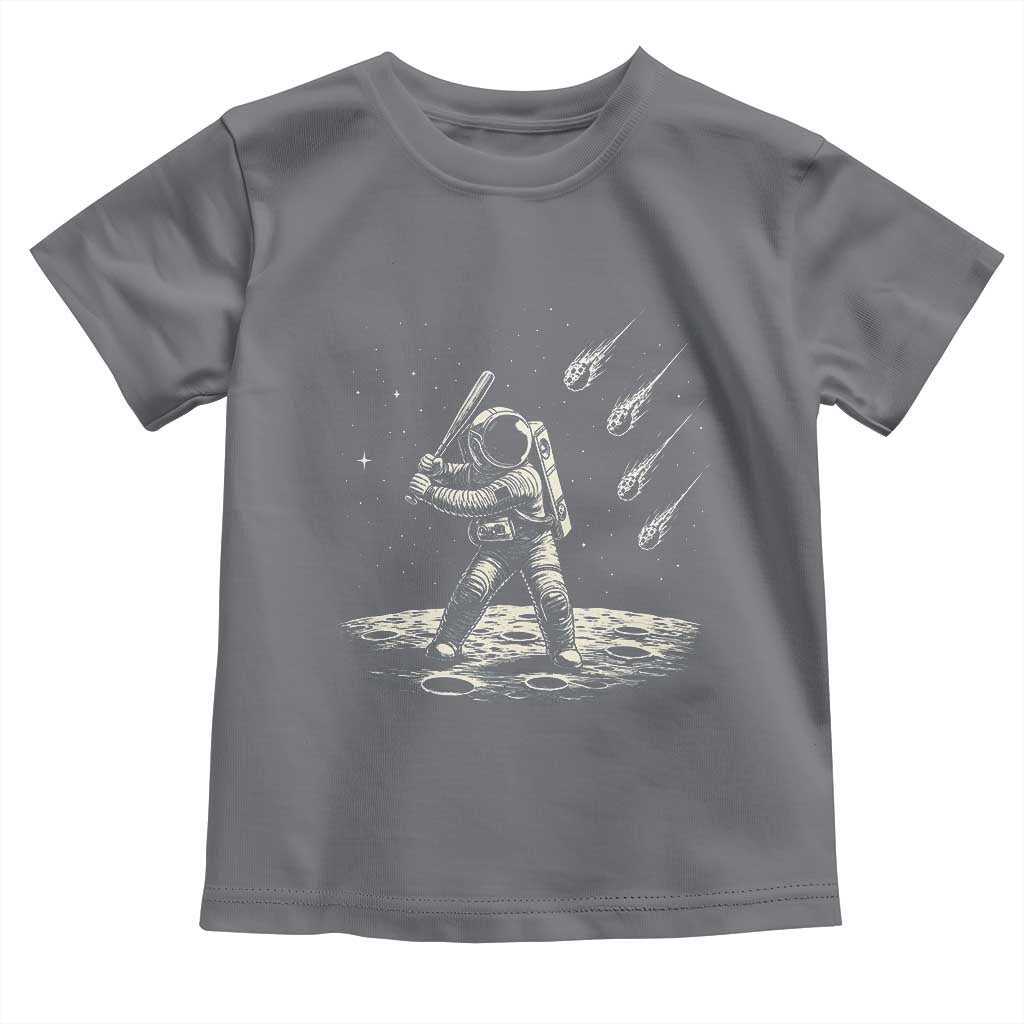 Funny Astronaut Smashing Meteors In Space Toddler T Shirt Astronomy Lover Gift