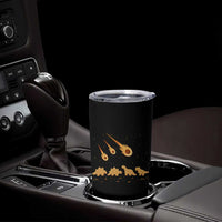 Funny Dino Chicken Nuggets Meteor Shower Tumbler Cup Food Lover