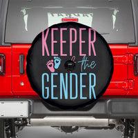 Funny Gender Reveal Party Spare Tire Cover Keeper Of The Gender