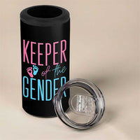 Funny Gender Reveal Party 4 in 1 Can Cooler Tumbler Keeper Of The Gender