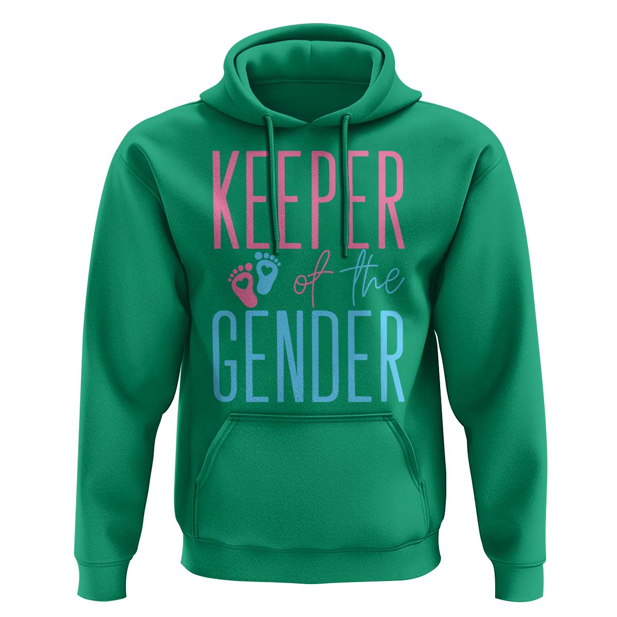 Funny Gender Reveal Party Hoodie Keeper Of The Gender