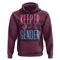 Funny Gender Reveal Party Hoodie Keeper Of The Gender