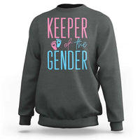 Funny Gender Reveal Party Sweatshirt Keeper Of The Gender
