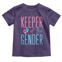 Funny Gender Reveal Party Toddler T Shirt Keeper Of The Gender