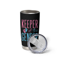 Funny Gender Reveal Party Tumbler Cup Keeper Of The Gender