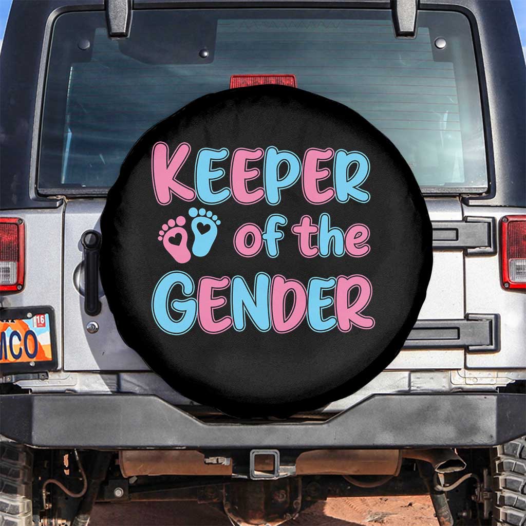 Funny Pregnancy Announcement Spare Tire Cover Keeper Of The Gender