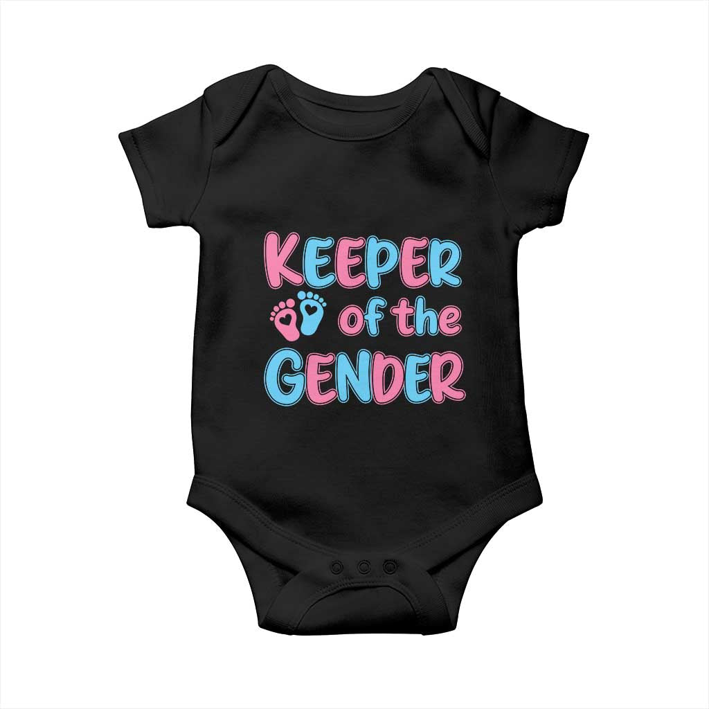 Funny Pregnancy Announcement Baby Onesie Keeper Of The Gender