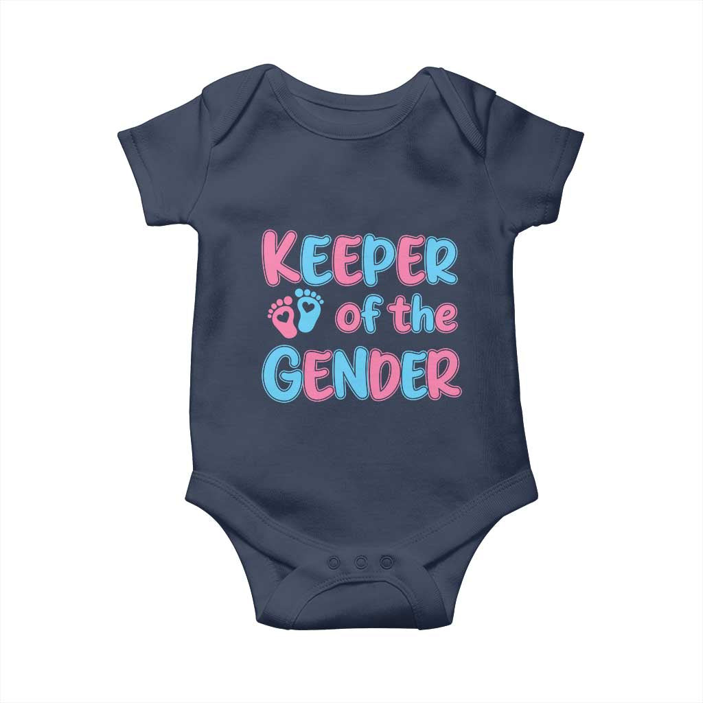 Funny Pregnancy Announcement Baby Onesie Keeper Of The Gender