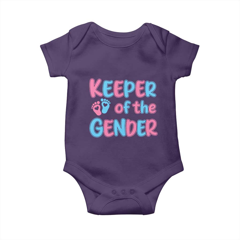 Funny Pregnancy Announcement Baby Onesie Keeper Of The Gender
