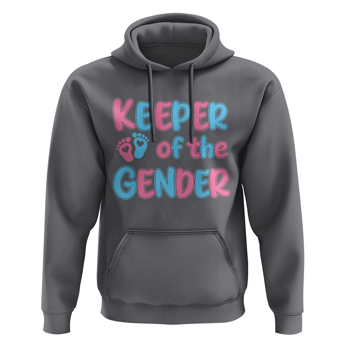 Funny Pregnancy Announcement Hoodie Keeper Of The Gender