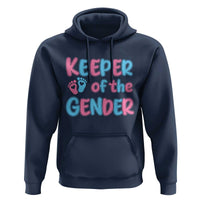 Funny Pregnancy Announcement Hoodie Keeper Of The Gender