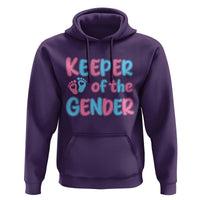 Funny Pregnancy Announcement Hoodie Keeper Of The Gender
