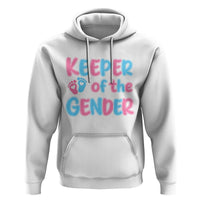 Funny Pregnancy Announcement Hoodie Keeper Of The Gender