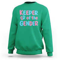 Funny Pregnancy Announcement Sweatshirt Keeper Of The Gender