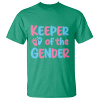 Funny Pregnancy Announcement T Shirt Keeper Of The Gender